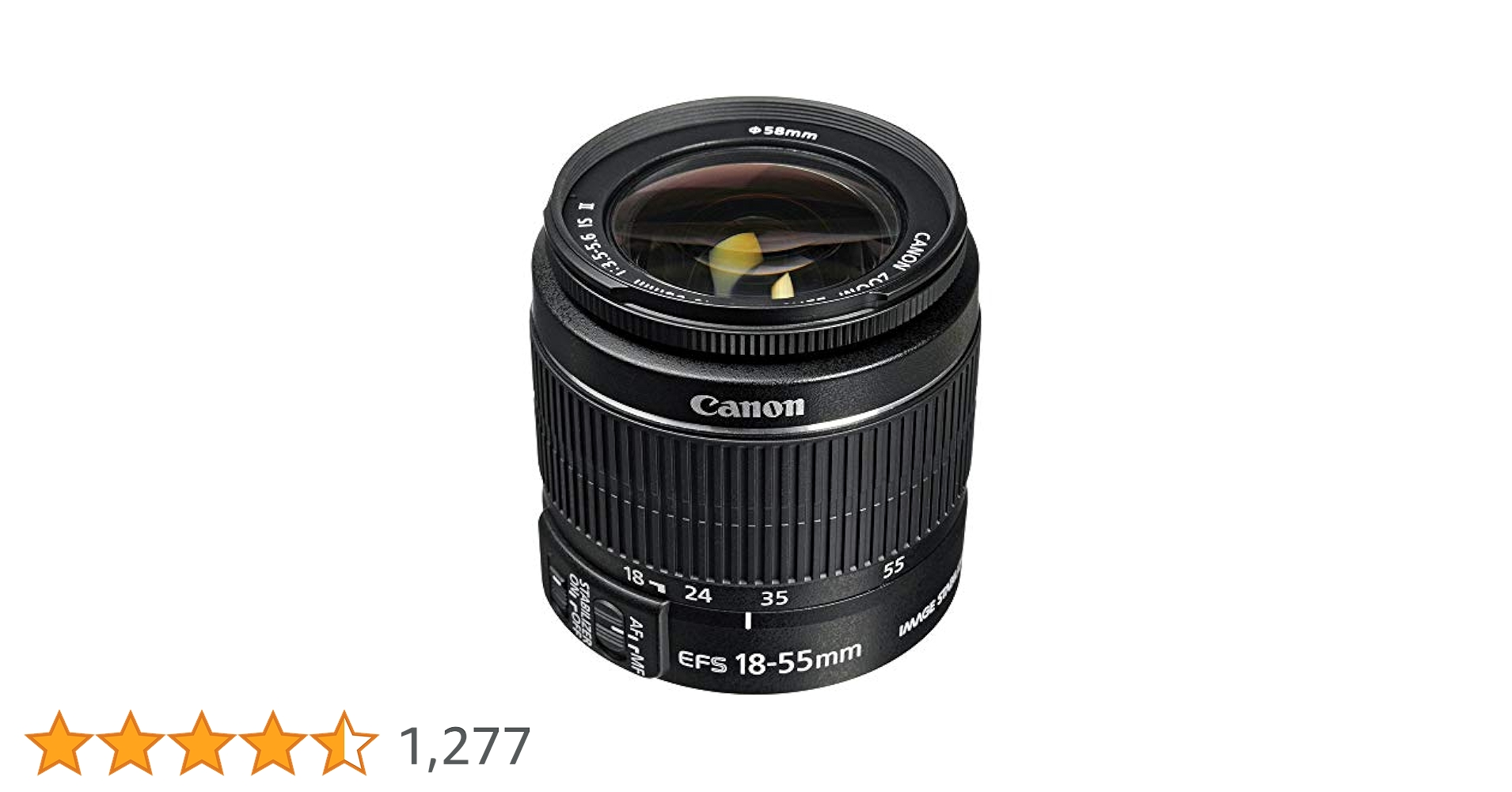 Canon EF-S 18-55mm 標準ズームレンズ Amazon.co.jp: Canon 標準ズームレンズ EF-S18-55mm F3.5-.5.6